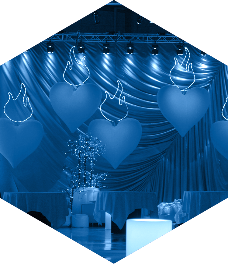 Rodkjær laver dekorationer til din event og fest