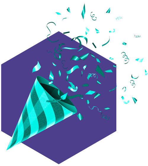 Festligheder med Rodkjær konfetti