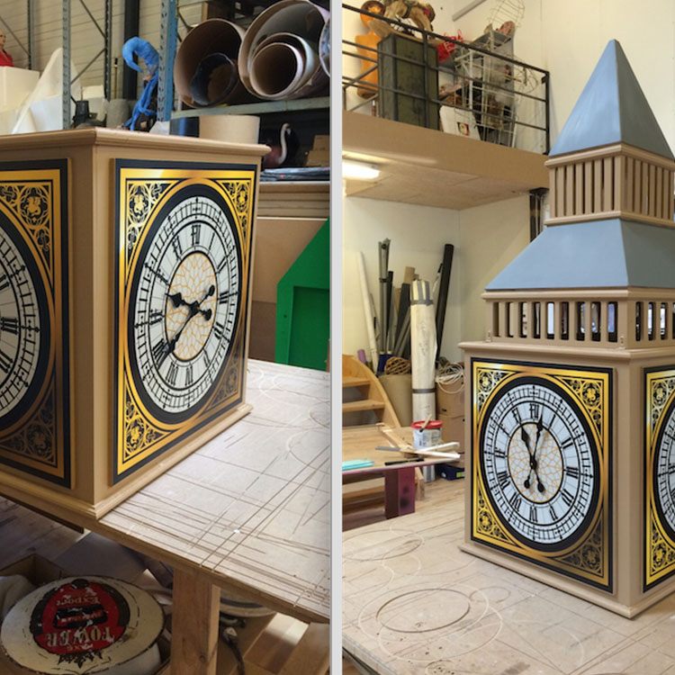 Big Bens vigtige ur har nu taget form hos Rodkjær