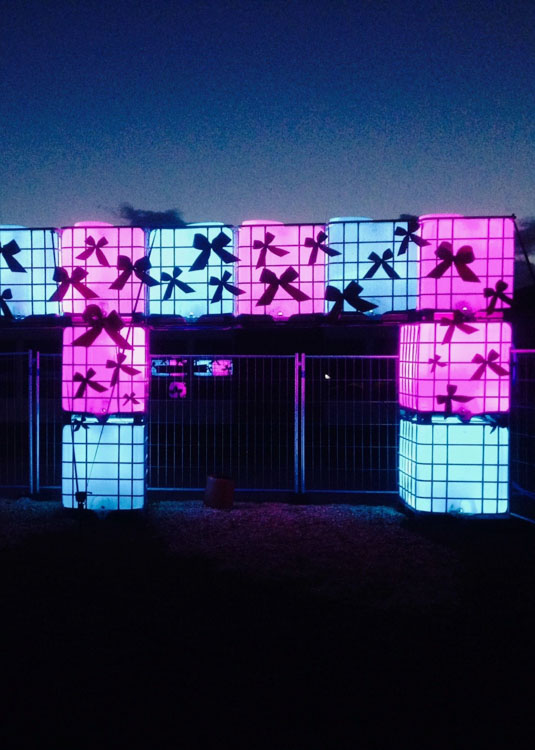 Rodkjær brugte en kæmpe festplads til LEGO's store medarbejderfest