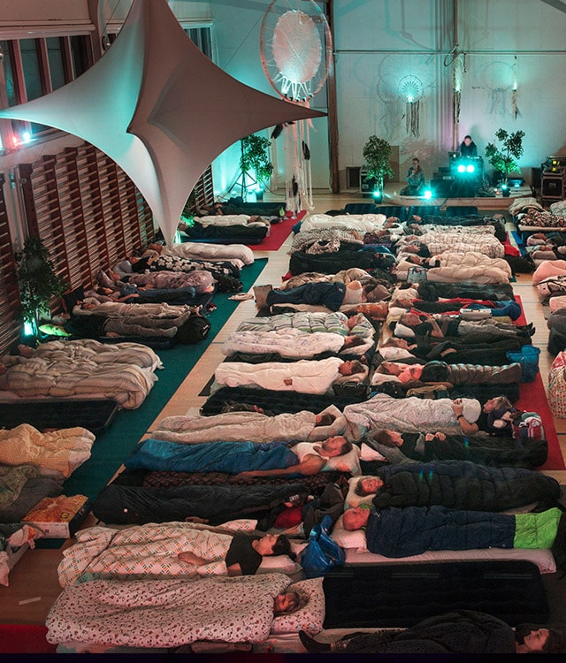 Rodkjær afholder sovekoncert, hvor gæsterne er til koncert i 12 timer og sover i mens 